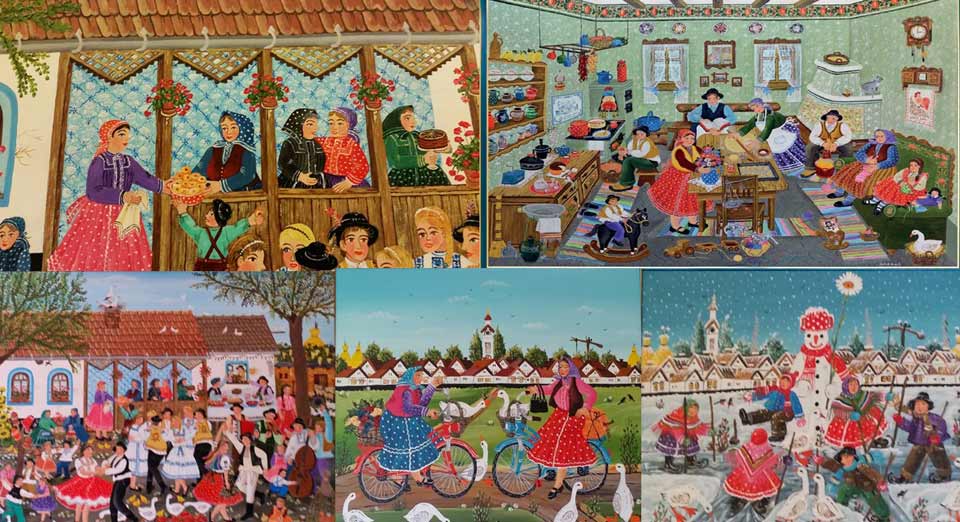 Heritage, Serbian culture, Kovacica, naive paining