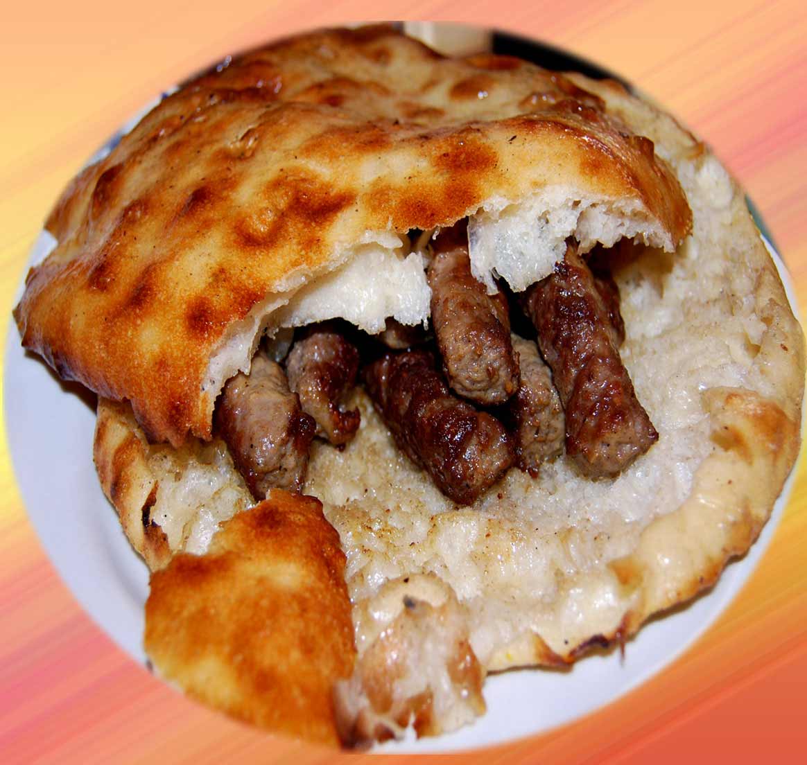 Kajmak i cevapi