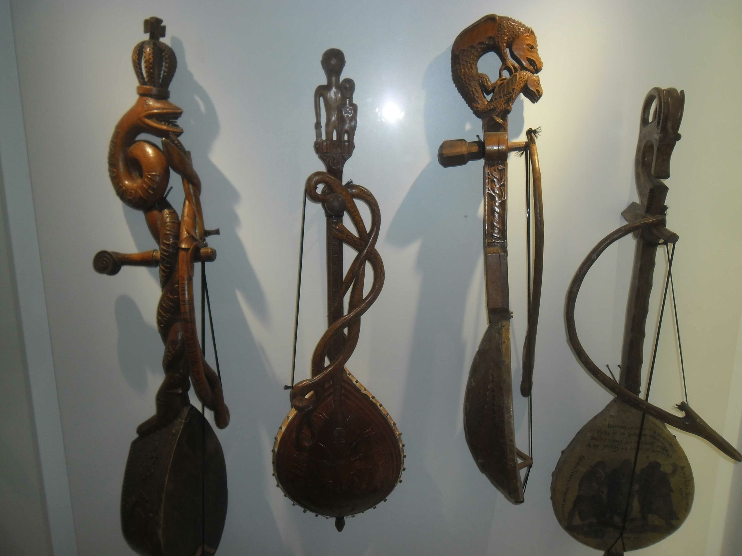 traditional serbian music instruments - gusle