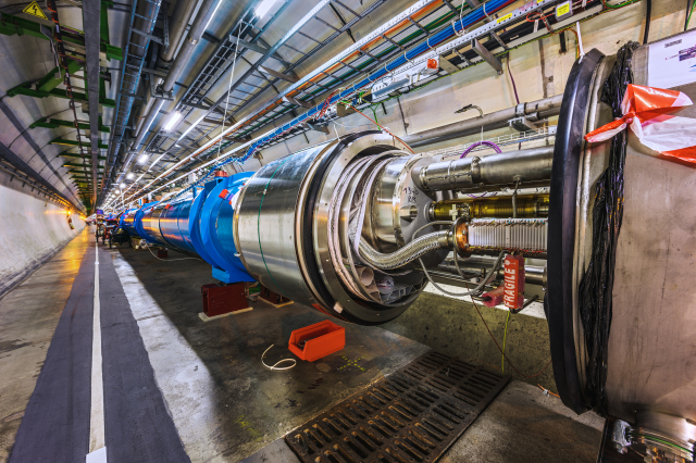 LHC tunnel Pictures during LS2