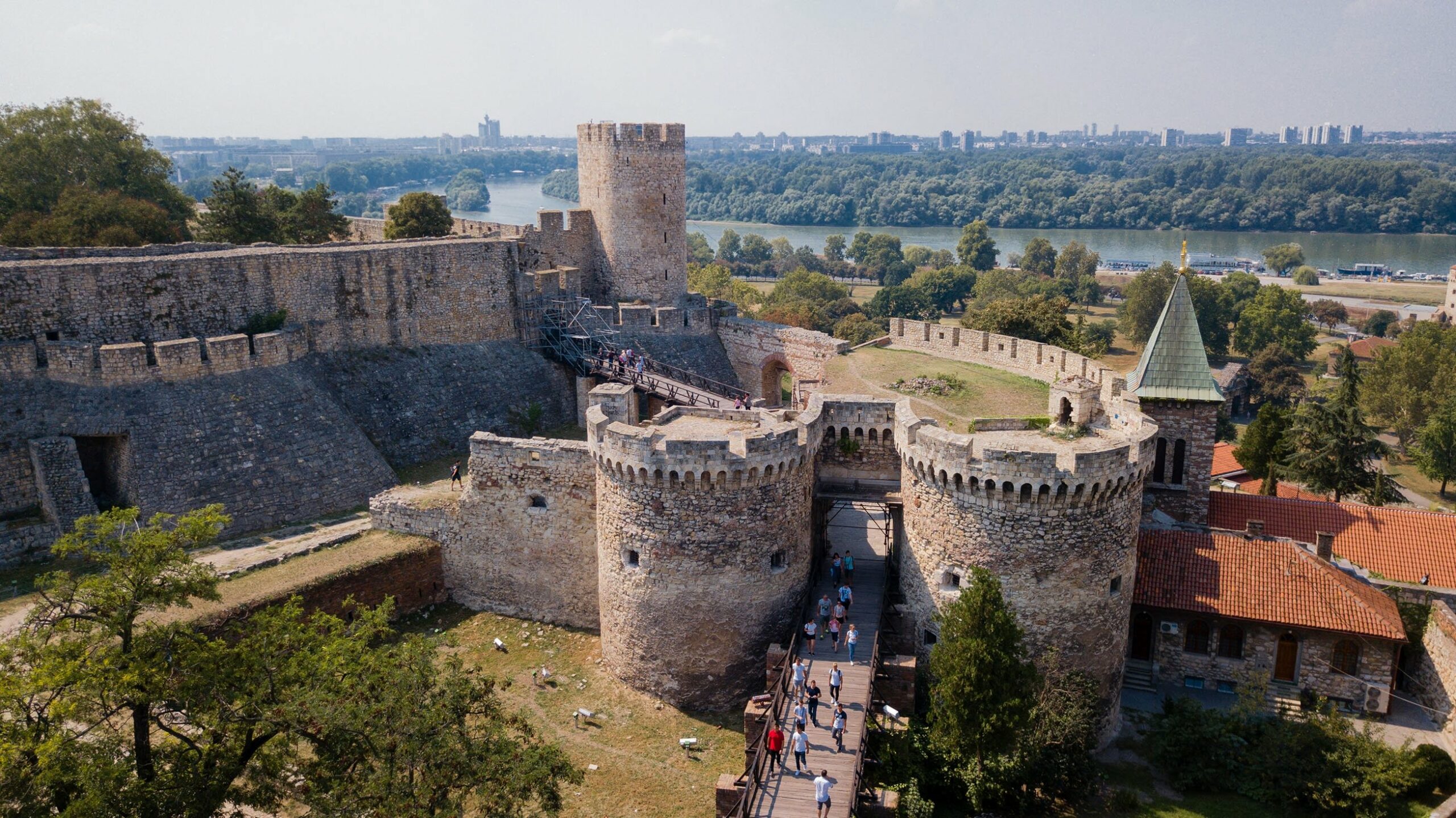 Belgrade Fortress and Kalemegdan Park, Belgrade, Serbia. Source: theartnewspaper.com, © Mykhailo Brodskyi