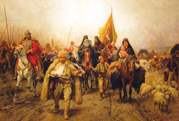 migration of serbs